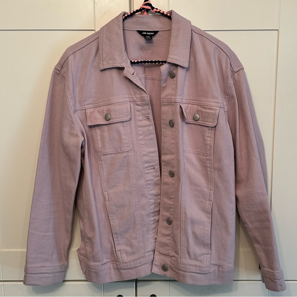 Lilac Joe Fresh brand Jean jacket size M medium